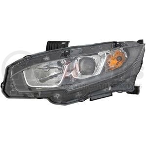 HD675-B101L by EAGLE EYE - Headlight Assembly