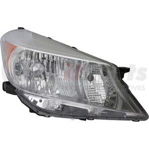 TY1281-A001R by EAGLE EYE - Headlight Lens Housing