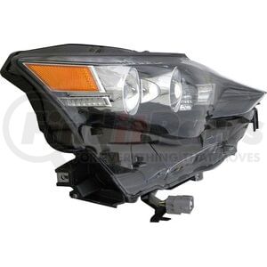 TY1365-A111R by EAGLE EYE - Headlight Lens Housing