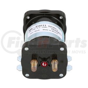 586-314111 by WHITE RODGERS - D/C Power Contactor - Continuous, 6 Terminals, 24V, Standard Bracket