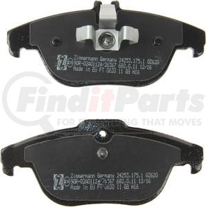 Zimmermann 24253 175 1 Disc Brake Pad Set Disc Brake Pad for MERCEDES BENZ