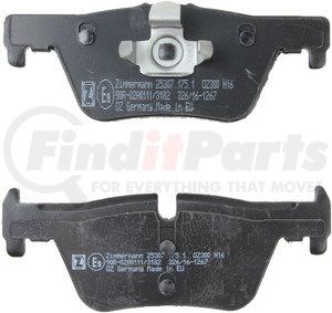 Zimmermann 25307 175 1 Disc Brake Pad for BMW