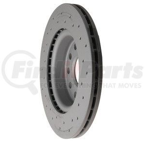 600323352 by ZIMMERMANN - Disc Brake Rotor for VOLKSWAGEN WATER