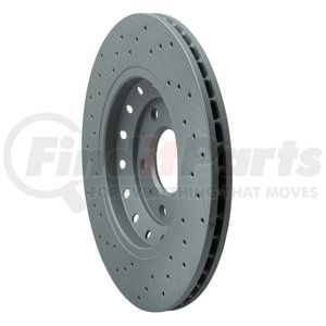 100331152 by ZIMMERMANN - Disc Brake Rotor for VOLKSWAGEN WATER