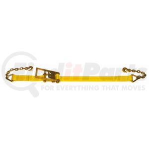 23405330 by DOLECO USA - 3" x 30' Ratchet Strap w/ Chain Anchors