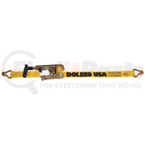 26532227 by DOLECO USA - 2' x 27' Ratchet Strap w/ Wire Hooks DoRapid Ratchet Buckle