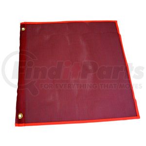 28000003 by DOLECO USA - 18" x 18" Red Flag w/ Grommets