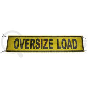 28000009 by DOLECO USA - 18" x 84" Oversized Load Mesh Banner