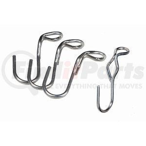 28630003 by DOLECO USA - Rubber Rope Hooks - 100 pc Bag