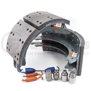 Meritor XK3124707QP Drum Brake Shoe Drum Brake Shoe - 16.5 in. Brake Diameter, Remanufactured