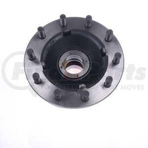 0515935004 by MERITOR - Hub Assembly, 6.75 in. Disc Bolt Circle Diameter, 3.625 in. Hub Cap Bolt Circle Diameter, 3/4-10 UNC-2B