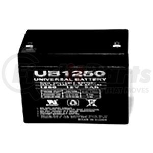 UB1250 by SIRCO - Battery Acid - 12V, 5 Amp/Hour, Application for 1-3 Axle Trailers