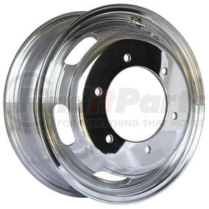 251801 by ALCOA - Aluminum Wheel - 16" x 5.5" Wheel Size, Hub Pilot, Mirror Polish Outside Only