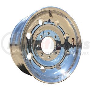 661401 by ALCOA - Aluminum Wheel - 17.5" x 6.75" Wheel Size, Hub Pilot, Mirror Polish Outside Only