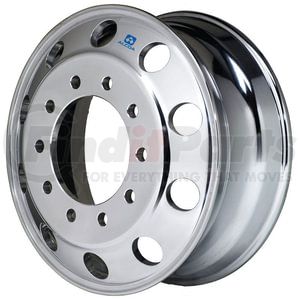 773621 by ALCOA - Aluminum Wheel - 19.5" x 6.75" Wheel Size, Aluminum, Mirror Polish