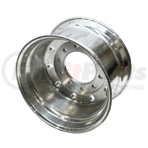 823621DB by ALCOA - Aluminum Wheel - 22.5" x 12.25" Wheel Size, Hub Pilot, Mirror Polish Outside Only with Dura-Bright