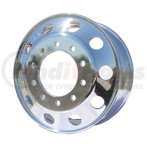 882671DB by ALCOA - Aluminum Wheel - 22.5" x 8.25", Wheel Size, Hub Pilot, Mirror Polish Outside Only with Dura-Bright