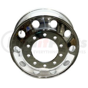 882677 by ALCOA - Aluminum Wheel - 22.5" x 8.25" Wheel Size, Hub Pilot, Mirror Polish Both Sides