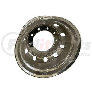 896523DB by ALCOA - Aluminum Wheel - 22.5" x 9" Wheel Size, Hub Pilot, Mirror Polish Both Sides with Dura-Bright