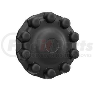 ALU 086300DT by ALCOA - Axle Hub Cap - Front, Snap-On, Matte Black