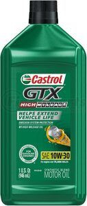 06450 by CASTROL - Motor Oil - GTX® High Mileage™ SAE 10W-30, Synthetic Blend, 1 Quart