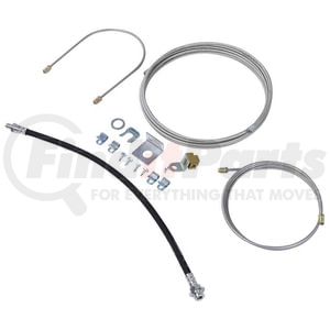 5643 by DEMCO - Brake Hydraulic Line Kit - Drum Brakes, For Single Axle Trailers, 240 in. Main Line