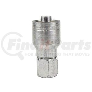 08Z-608 by WEATHERHEAD - Z Series Hydraulic Coupling / Adapter - Female Swivel, 0.81" hex, 3/4-16 thread