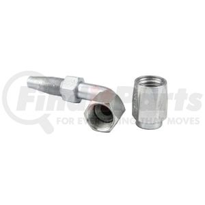 21308N-668 by WEATHERHEAD - 213 N Series Hydraulic Coupling / Adapter - Female Swivel, 90 degree, 0.875" hex, 3/4-16 thread
