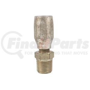 24708N-108 by WEATHERHEAD - Eaton Weatherhead 247 N series Field Attachable Hose Fittings Male Pipe Rigid