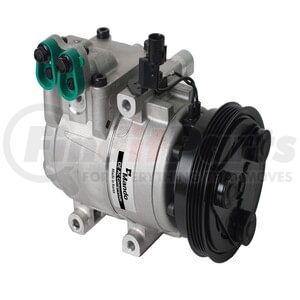 10A1009 by MANDO - New OE AC Compressor w/ Clutch & Pre-filled Oil, Direct Replacement