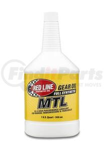 50204 by RED LINE SYNTHETIC OIL - MTL® Transmission Gear Oil - 1 Quart, Full Synthetic