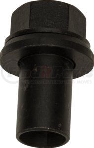 Haltec GL-2939 Wheel Nut Flange Nut - Grade 8, Black Finish, M22-1 1/2 Inner Thread, 33mm Hex Size, 39mm Sleeve Length, for