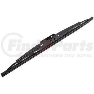 8-212N by ACDELCO - Back Glass Wiper Blade - Conventional, Natural Rubber, Cross Pin