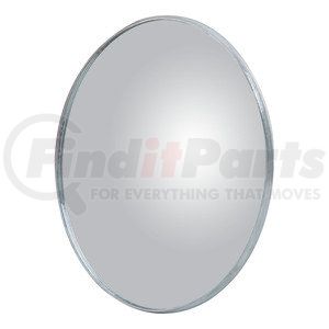 610176 by RETRAC MIRROR - 6in. Round Mirror Head, Convex, Anodized Alum