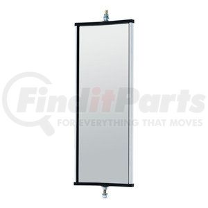 610278 by RETRAC MIRROR - Side View Mirror Head, 6" x 16", Aluminum, 5/16" Thru Rod