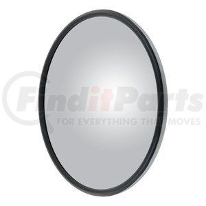 610551 by RETRAC MIRROR - Side View Mirror Head, 8", Round Offset Mount, Convex, Stainless Steel (980) - Side View Mirror Only