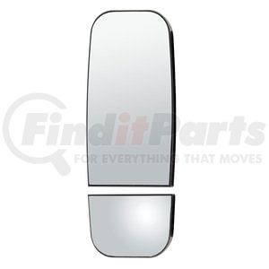 613474 by RETRAC MIRROR - Side View Mirror Glass, 8" x 19", Dual Vision, Heated