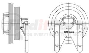 010020282 by KIT MASTERS - Kysor-Style Hub - New