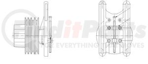 1077-07767-01 by KIT MASTERS - Kysor-Style Hub - New