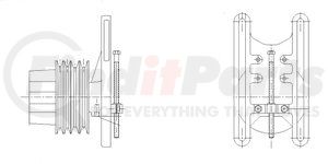 1077-07767-07 by KIT MASTERS - Kysor-Style Hub - New