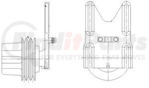 1077-07895-02 by KIT MASTERS - Kysor-Style Hub - New