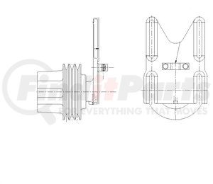 1077-07895-01 by KIT MASTERS - Kysor-Style Hub - New