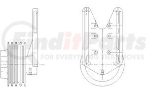 1077-07935-01 by KIT MASTERS - Kysor-Style Hub - New