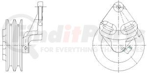 1077-08035-01 by KIT MASTERS - Kysor-Style Hub - New