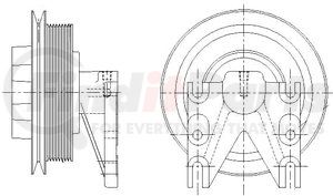 1077-08079-03 by KIT MASTERS - Kysor-Style Hub - New