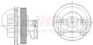 1077-08099-06 by KIT MASTERS - Kysor-Style Hub - New