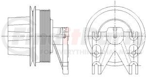 1077-08099-01 by KIT MASTERS - Kysor-Style Hub - New