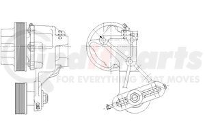 1077-08234-02 by KIT MASTERS - Kysor-Style Hub - New