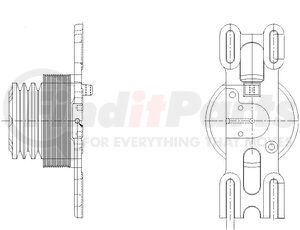 1077-08265-01 by KIT MASTERS - Kysor-Style Hub - New