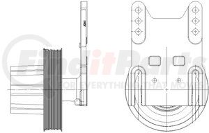 1077-09059-10 by KIT MASTERS - Kysor-Style Hub - New